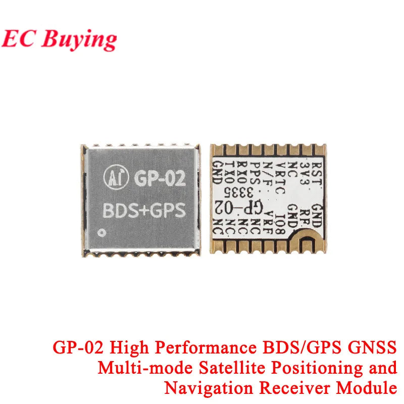 5pcs/1pc GP-02-Kit Development Board GP-02 Dual Mode BDS GNSS Timing Module Satellite Positioning Navigation Receiver SOC Module