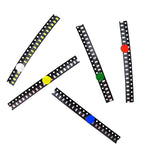 100pcs each 20pcs 1206 SMD LED light Package LED Package Red White Green Blue Yellow 1206 led light-emitting diode