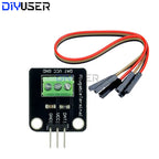 DS18B20 Temperature Sensor Waterproof Probe 100cm Cable, -55°C to +125°C, Stainless Steel
