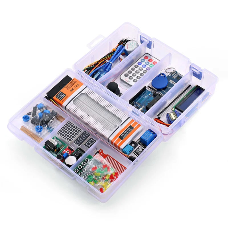 RFID Starter Kit for Arduino For UNO R3 official version ATMEGA328P RFID Upgraded version Learning Suite With Components Box