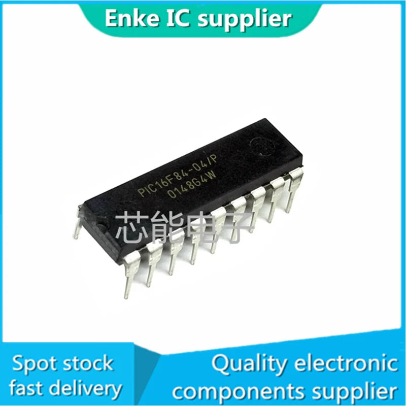 Free Shipping 10-50pcs/lots PIC16F84-04/P PIC16F84-10/P PIC16F84 16F84 DIP-18 microcontroller MCU