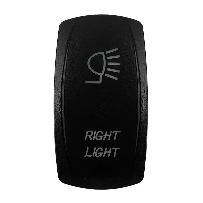 CUSTOM Dual RED Led Laser Etched Rocker Switch ON-OFF ON-OFF-ON (SPST DPDT) for ARB/Carling/NARVA 4x4 Caravan Accessories SUV