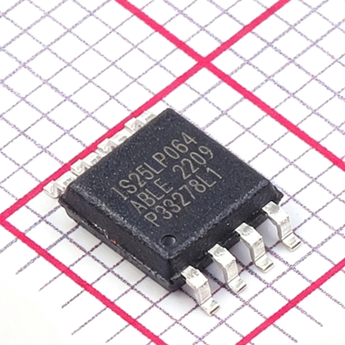 2PCS IS25LP064A-JBLE-TR Marking IS25LP064ABLE 8-pin SOIC-8 208mil SOP-8 3V NEW Original IC NOR FLASH Storage 64Mbit SPI 133MHZ