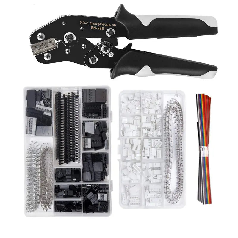 SN-28B Crimping Pliers Set XH2.54 SM Plug Spring Clamp Pliers For JST ZH1.5 2.0PH 2.5XH EH SM Servo Connectors Crimper Tool Kit