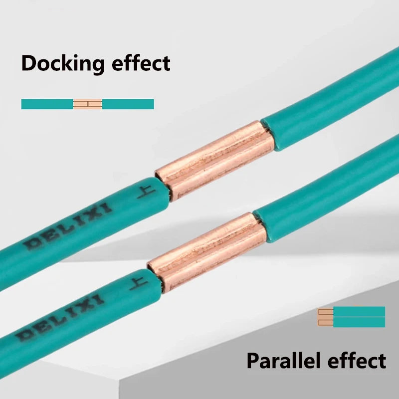 Copper Connecting Pipe GT Small Copper Tube Cable Intermediate Joint Cold Pressed Wire Crimping Terminal Quick Docking Connector