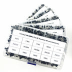 600Pcs TO-92 Transistor Kit Assortment Box A1015 C1815 S8050 8550 9012 9013 2N2222 3904 3906 C945 PNP/NPN Triode Electronics Kit