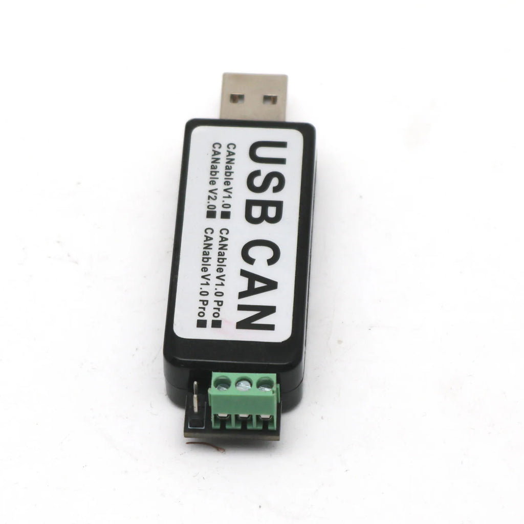 CANable V2.0 USB To CAN Bus Protocol Analysis Converter Transceiver USBCAN Adapter Candlelight CAN-FD SLCAN Firmware Cangaroo