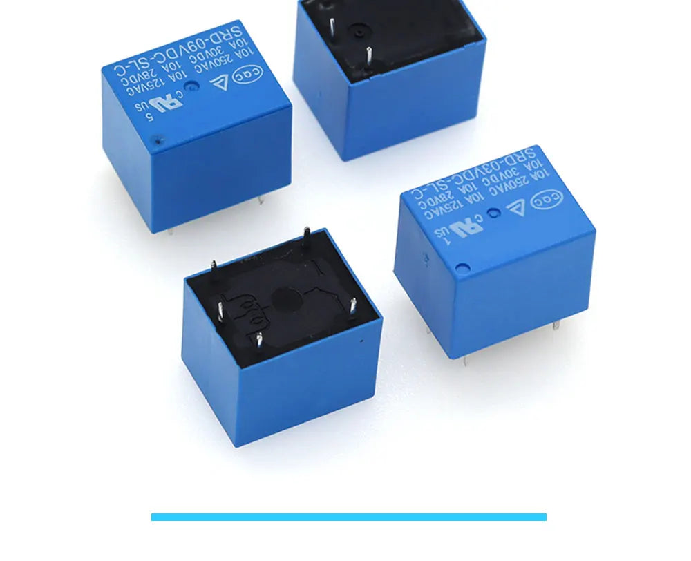 5/20/50PCS Javino Relay SRD-5VDC-SL-C SRD-12VDC-SL SRD-3VDC SRD-9V relays 4/5PINS 12V DC High Quality Javino