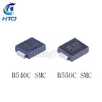20PCS B520C-13-F B530C-13-F B540C-13-F B550C-13-F B560C-13-F  SMC(DO-214AB) B520C B540C B560C Schottky diode NEW