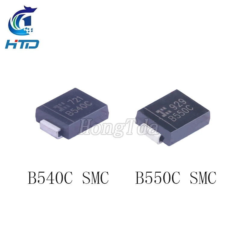 20PCS B520C-13-F B530C-13-F B540C-13-F B550C-13-F B560C-13-F  SMC(DO-214AB) B520C B540C B560C Schottky diode NEW