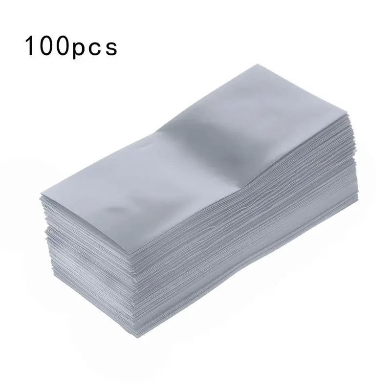 100 Pieces/set 18650 Lithium Battery Package Sleeve Shrink Sleeve Battery Cover PVC Sheath Heat Shrinkable Film Accs