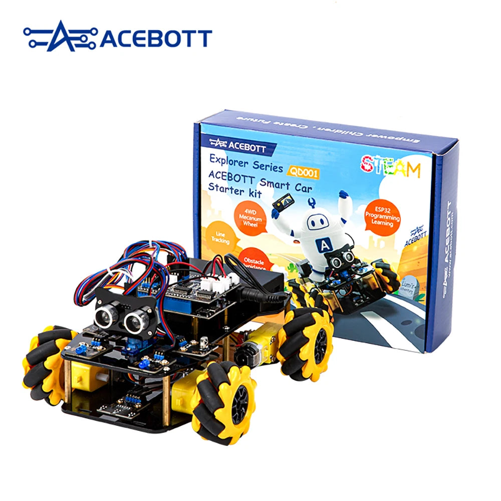 ESP32 Smart Robot Car Kit  Remote Control Car for Arduino Programming Project STEM Education Science Coding Kit