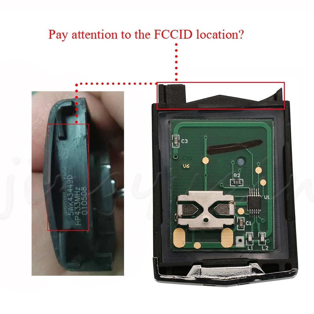 JYQ 5WK43449D 5WK43449E 5WK43449F Flip Car Remote Key 434MHz 4D63 For Mazda M2 Demio M3 Axela M5 Premacy M6 Atenza Siemens VDO