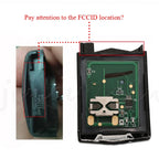 JYQ 5WK43449D 5WK43449E 5WK43449F Flip Car Remote Key 434MHz 4D63 For Mazda M2 Demio M3 Axela M5 Premacy M6 Atenza Siemens VDO