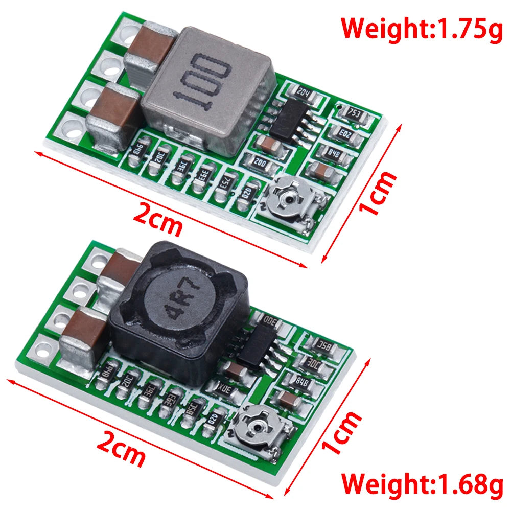 10PCS Mini DC-DC 12-18V To 5V 3A Step Down Power Supply Module Voltage Buck Converter Adjustable 97.5% 1.8V 2.5V 3.3V 5V 9V 12V