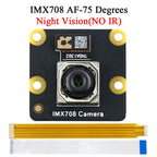 12MP IMX708 Camera Module Auto Focus Night Vision 75 120 Degree For Raspberry Pi 5 4 4B 3B+ ZERO 2 W CSI 22Pin 15Pin HD Webcam