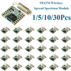 1~30Pcs SX1276 LORA Spread Spectrum Wireless Module 868 915MHz SPI Interface Long Range Wireless Communication Transceiver Modul