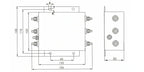 Three-phase EMI power filter 380V 30A 60A 100A | Low noise 3-wire filter CE RoHS certified