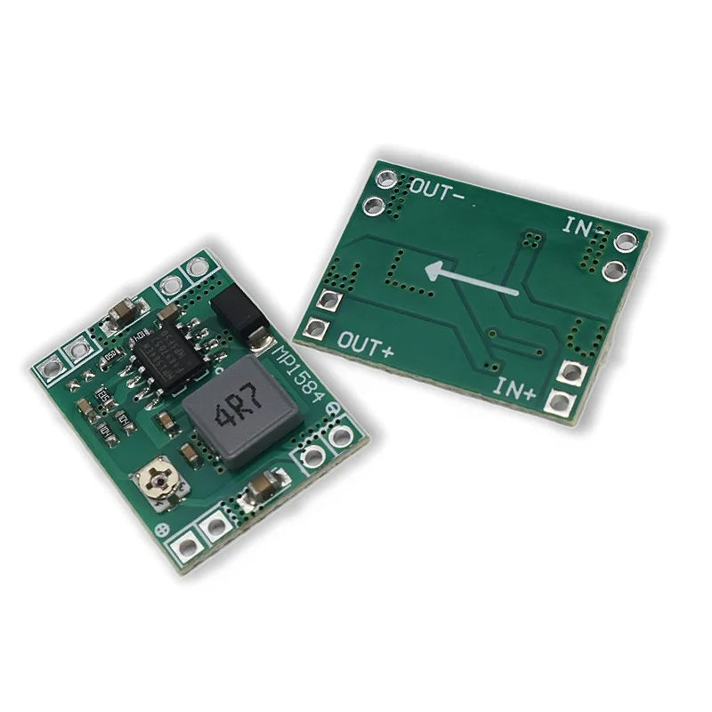 MP1584EN DC-DC Step Down Module 3A Adjustable Buck Converter Ultra-Small Size for Arduino Replace LM2596 0.8-20V 3.3V 5V 9V 12V