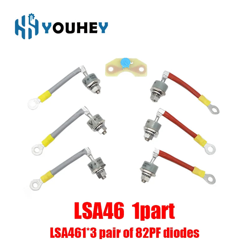 LSA46.2 LSA46.1 LSA49.1 Leroy Somer Generator Rectifier Diode Bridge Module 82PFR80 82PF80 Varistor Surge Absorber LSA461 LSA462