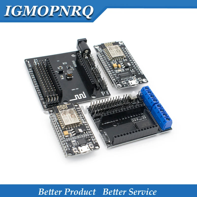 CH340G ESP8266 NodeMcu V3 Lua Wireless WIFI Module Connector ESP32 Development Board ESP12E Micro USB ESP8266 CP2102 Based L293D