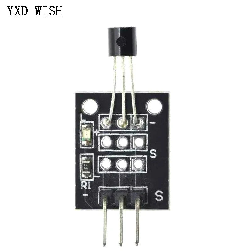 10-30pcs KY-001 3 Pin DS18B20 Temperature Measurement Sensor Module For Arduino KY001 Temperature Sensors DIY Kits