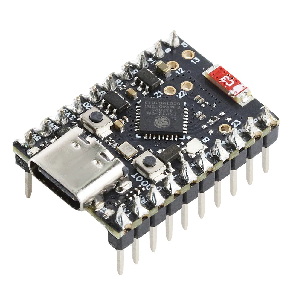 MINI ESP32-C6 Development Board C6 Soldered Kit Wifi6 N4 BT Module with Crystal Oscillator RISC-V 32-Bit 4MB FLASH Low Power