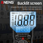 ANENG SZ06 Multimeter 2000 Diode Ohm Professional Smart Mini Multimetro Counts Digital AC/DC Voltage DC Current Tester Tools
