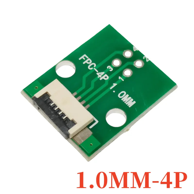 FPC FFC Flexible Cable Adapter Board 1.0mm Pitch Connector SMT to 2.54mm 4P/6P/8P/10P/12P/14P/16P/20P/24P/26P/30P