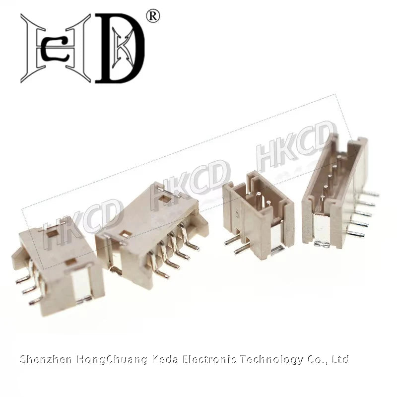 10PCS ZH 1.5/JST/PH/SH/XH Pitch 1.0MM 1.25MM 2.0MM 2.54MM Male Pin Header Socket Dip/Right Angle SMD 2/3/4/5/6/7/8/9/10/12P Pin