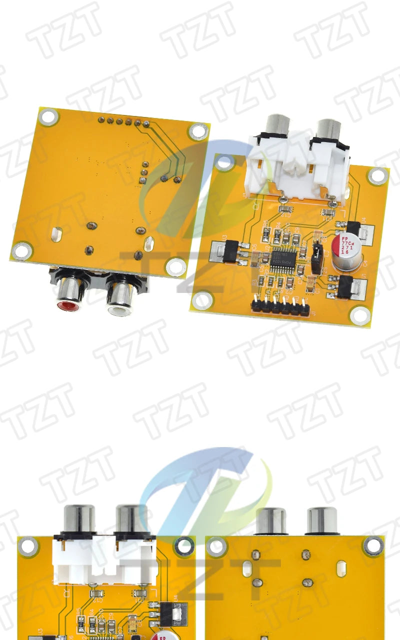 1/3PCS PCM5102 PCM5102A DAC Decoder Board I2S Input 32Bit 384K for Red Core Player Supports I2S Format/Left Justified