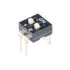 10PCS Slide Type DIP Switch Module 1 2 3 4 5 6 7 8 10PIN 2.54mm Position Way DIP Pitch Toggle Switch Black Snap Switch Dial