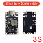 1-10PCS Type-C BMS with Balance Charging 15W Fast Charge Li-ion Battery Boost Module 2S 3S 8.4V 12.6V for DIY Charger PCB Board