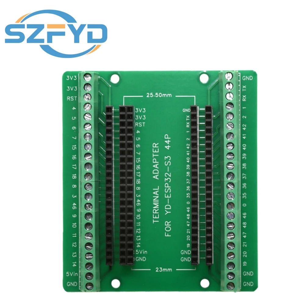 For ESP32-S3-DevKitC-1 Dev Board, WiFi BT 2.4G Wireless Module, N16R8 16MB FLASH 8MB PSRAM 44Pin CP2102 Type-C