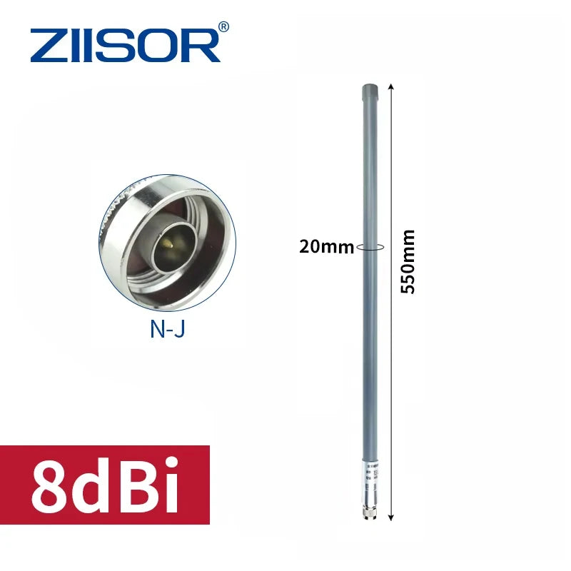 ZIISOR  LoRa Meshcore Antenna 868 MHz for EU Meshtastic 868MHz Hotspot Antennas for Lorawan Long Range SMA Male with 3D-FB Cable