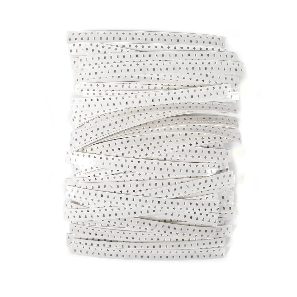 1500PCS 0603 SMD Resistor Kit, 0 ohm-10M ohm 1/10W 0.1W ±1% Tolerance Thick Film 0-10MR SMT Chip Resistors 60 Values