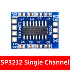 SP3232 RS232 to TTL Bidirectional Level Shifter 3-5.5V Wide Voltage Serial Adapter for Arduino DIY Module