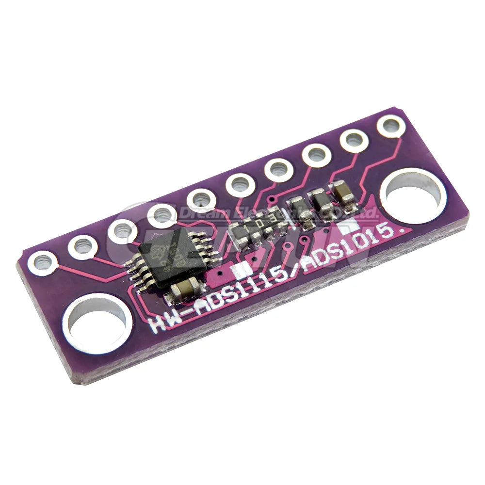 I2C ADS1115 Module 16 Bit ADC 4 channel with Pro Gain Amplifier DC 2V-5V for arduino