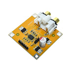 PCM5102 Raspberry Pi DAC Audio Decoder Board I2S Digital Audio Module 112dB SNR DC 5-10V Input Dual RCA Analog Output