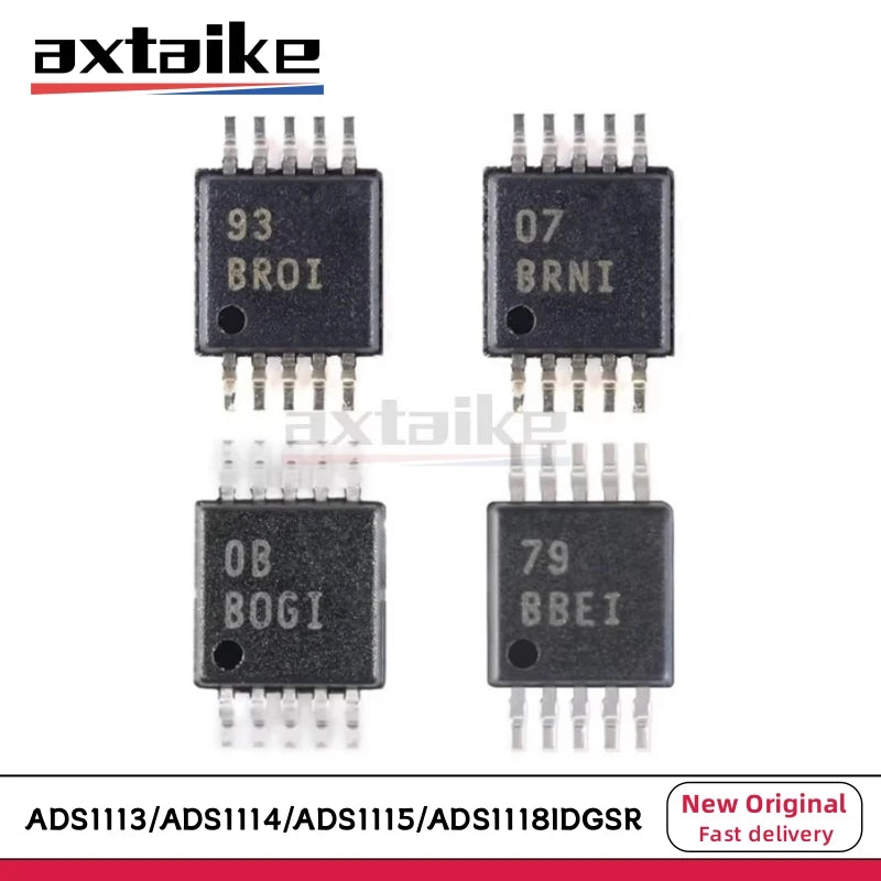 ADS1113 BROI ADS1114 BRNI ADS1115 BOGI ADS1118 BBEI ADS1113IDGSR ADS1114IDGSR ADS1115IDGSR ADS1118IDGSR VSSOP-10 16Bit ADCs IC
