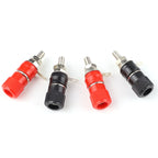 10 PCS  JS-910B 999B Binding Posts Terminals 4mm Banana Plug Socket 4mm Terminal Connector for Amplifier Arduino