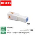 10 sets JST JWPF LED Automotive Wiring Harness 04T-JWPF-VSLE JST 03R JST-02T 02R 06T 08T  Light Strip Motorcycle Connector