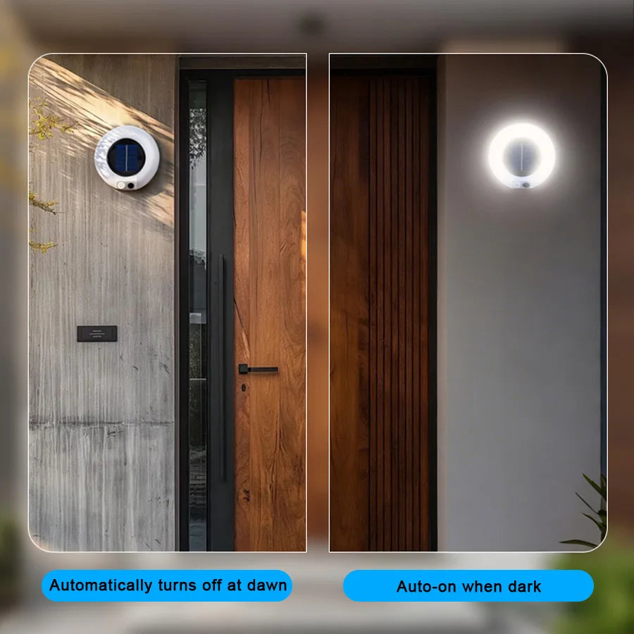 Foldable LED 120° Solar Light Outdoor Wall Lamp Waterproof Spotlights Lamp Motion Sensor Solar 3 Modes Street Light Garden Decor