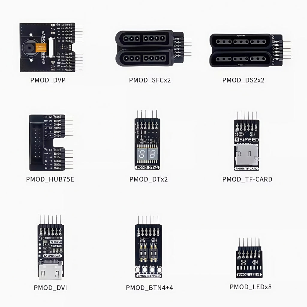 Sipeed Tang FPGA PMOD module LED switch HDMI camera digital tube HUB75E