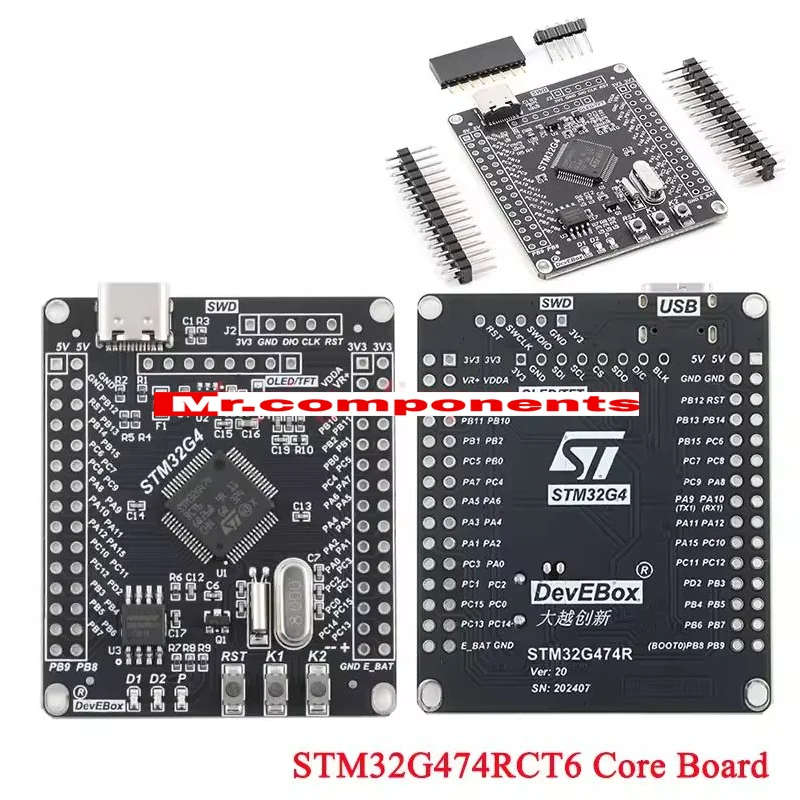 STM32G474RCT6 STM32G474RET6 Core Board STM32G474 STM32 System Learning Module 170MHz ARM Cortex-M4 32 Bit Chip MCU STM32G030C8T6