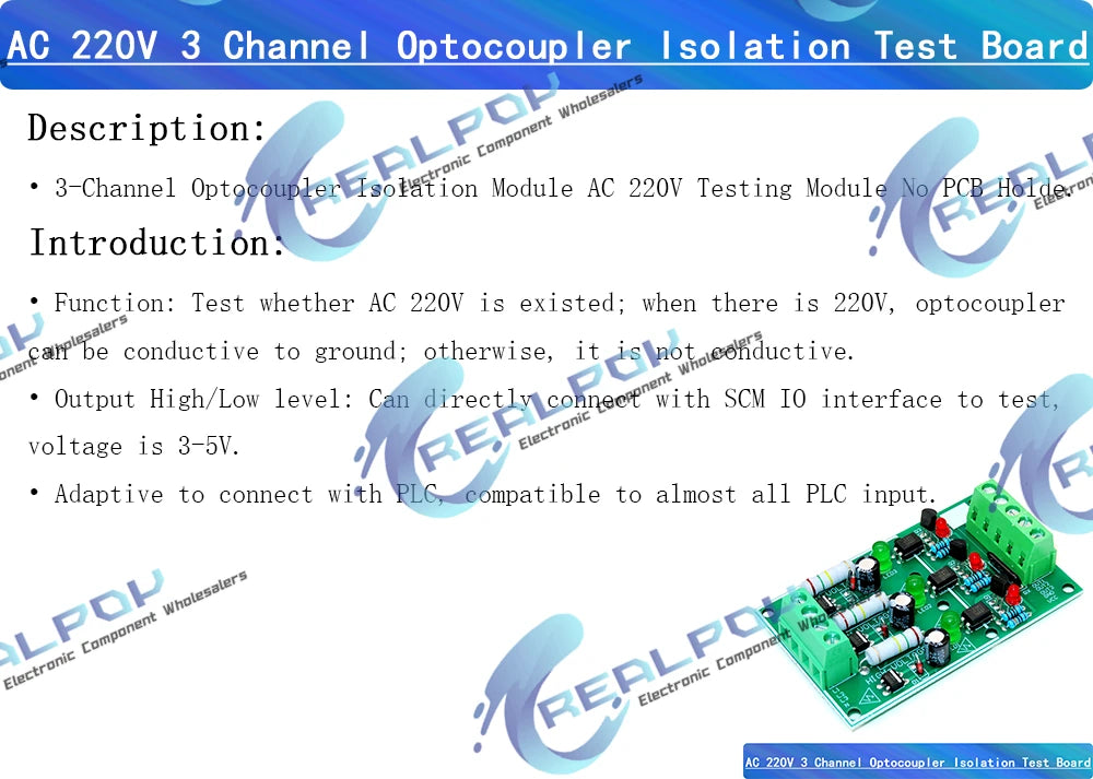 PC817 1 2 4 8 Channel Optocoupler Isolation Board Voltage Converter Adapter Module 3.6-30V Driver Photoelectric Isolated Module