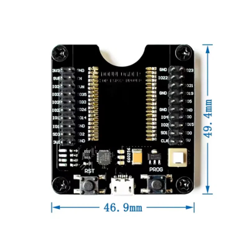 ESP8266 ESP-WROOM-32 ESP32-WROVER Development Board Test Programmer Socket Downloader for ESP-01 ESP-12F ESP-07S ESP-12S ESP32