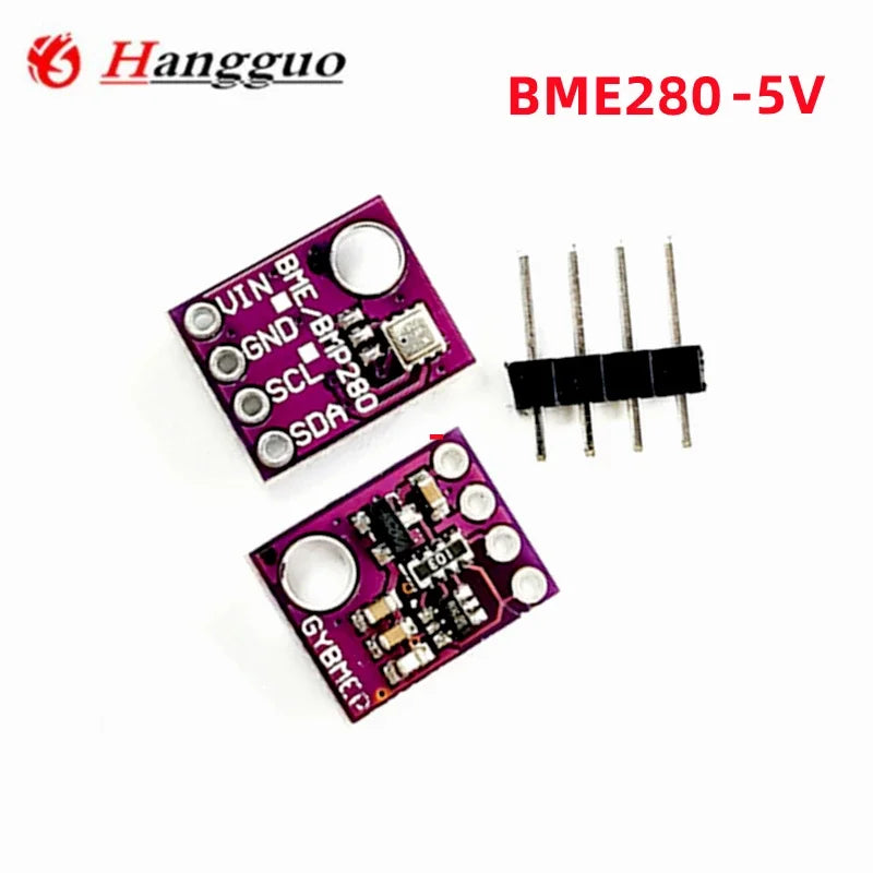 10PCS BME280-3.3 BMP280-3.3V BMP280-5V I2C SPI 1.8-5V Digital Module Temperature Barometric Pressure Sensor Module For  Arduino
