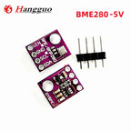 10PCS BME280-3.3 BMP280-3.3V BMP280-5V I2C SPI 1.8-5V Digital Module Temperature Barometric Pressure Sensor Module For  Arduino
