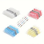 50/100/300/500 Pcs Heat Shrink Wire Connector Solder Seal Splice Tube SST 3:1 Waterproof Butt Crimp Terminals